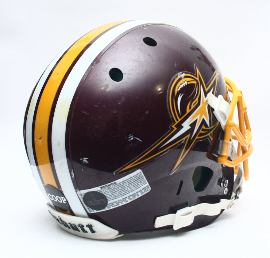 Vintage Game Used DC Divas WFA Schutt Pro Air XP Football Helmet Large