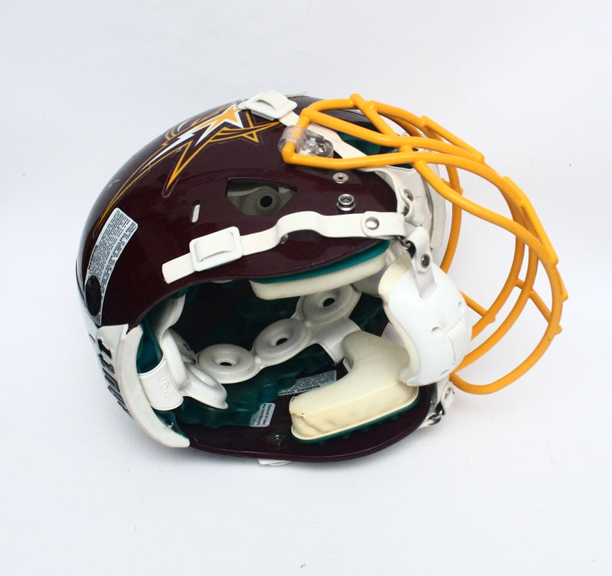 Vintage Game Used DC Divas WFA Schutt Pro Air XP Football Helmet Large