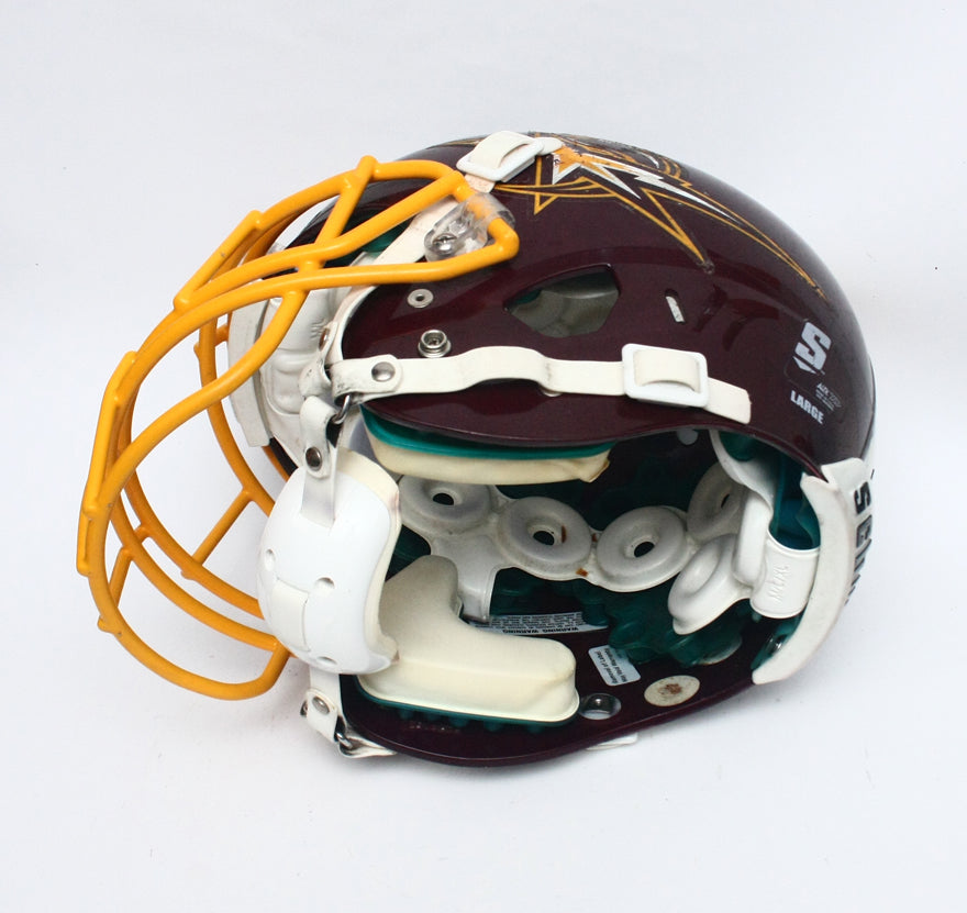Vintage Game Used DC Divas WFA Schutt Pro Air XP Football Helmet Large