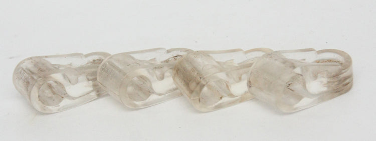 Vintage Game Used 1996 Dated Schutt Football Helmet Facemask Clips 1130248