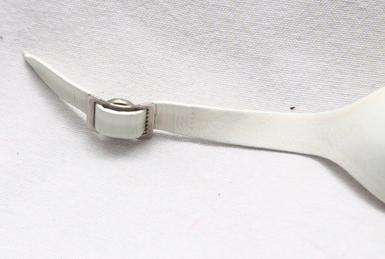 RARE NOS Vintage 1950s 1960s Two Point Vinyl Football Helmet Chinstrap