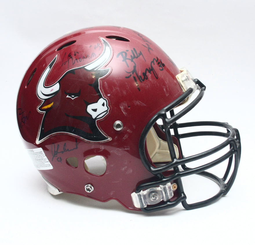 Vintage Game Used Mesa Thunderbirds Riddell Revolution Football Helmet Medium