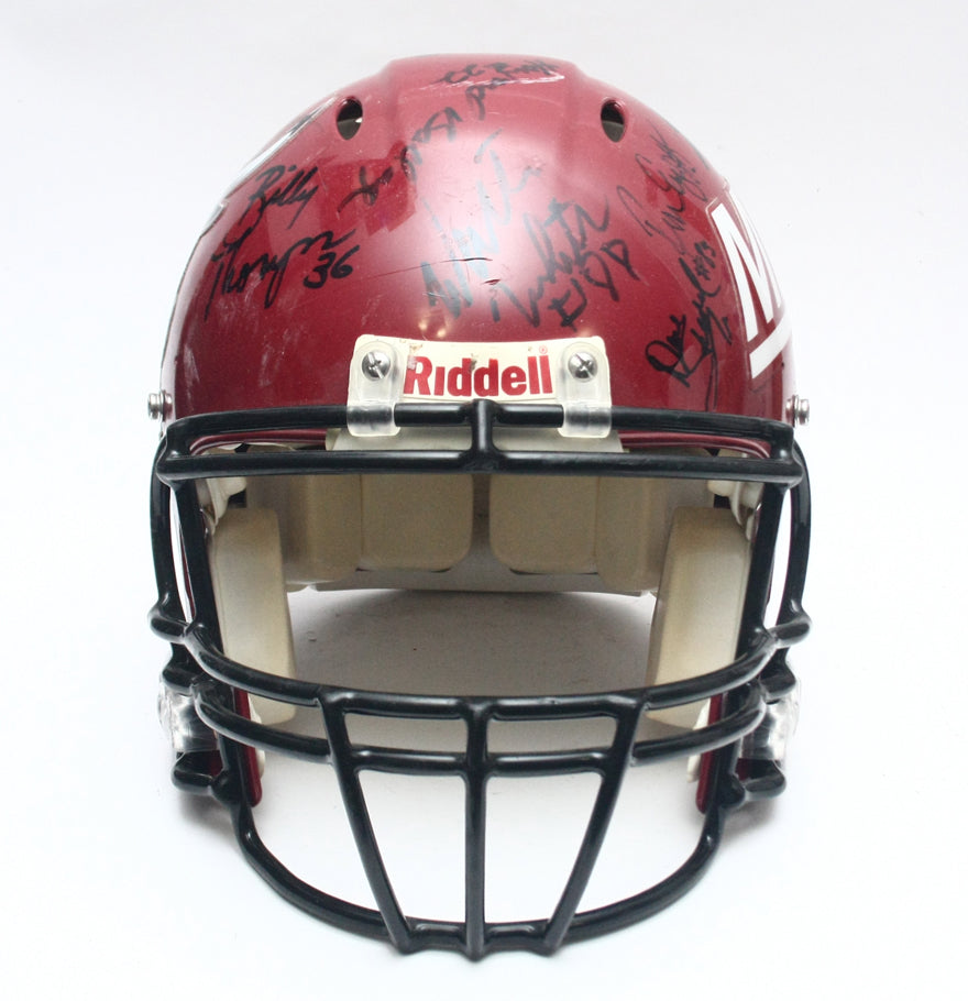 Vintage Game Used Mesa Thunderbirds Riddell Revolution Football Helmet Medium