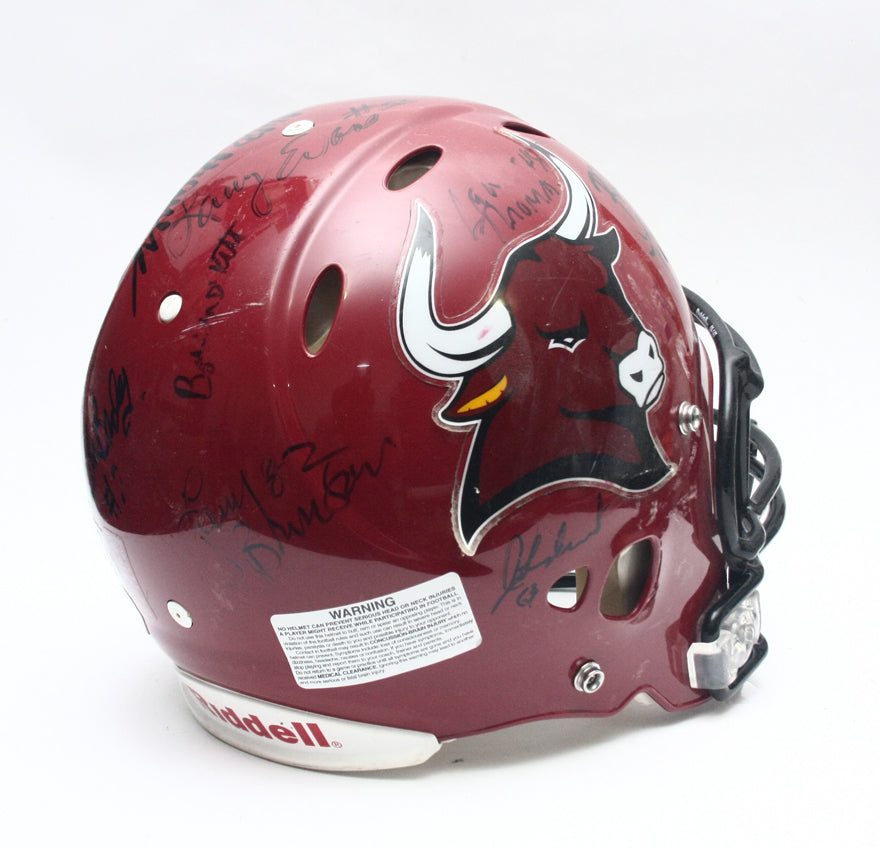 Vintage Game Used Mesa Thunderbirds Riddell Revolution Football Helmet Medium