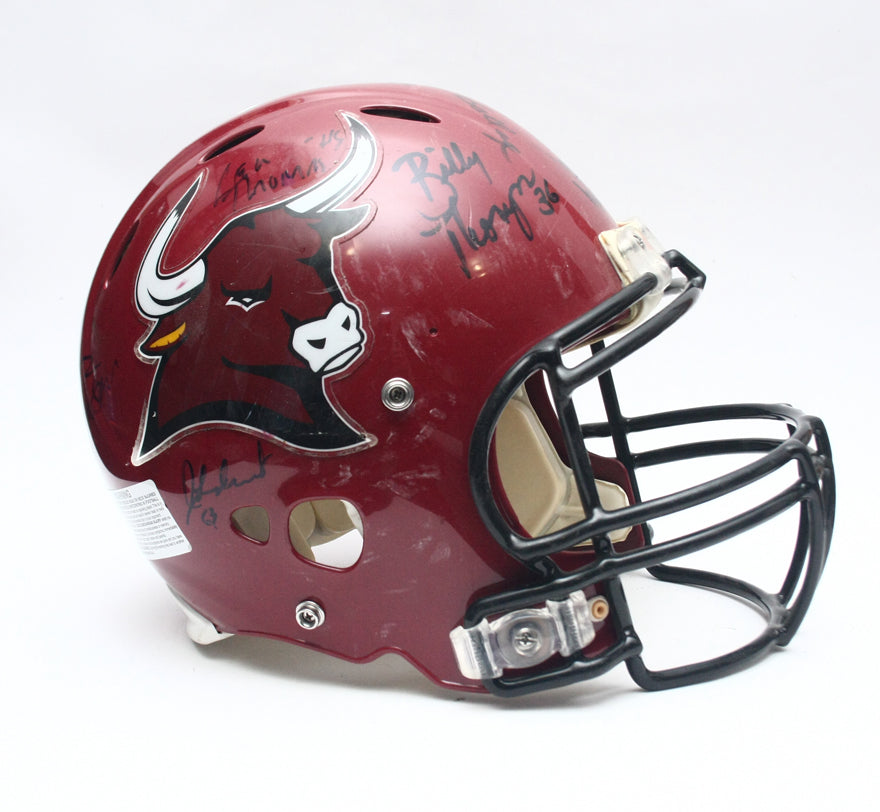 Vintage Game Used Mesa Thunderbirds Riddell Revolution Football Helmet Medium