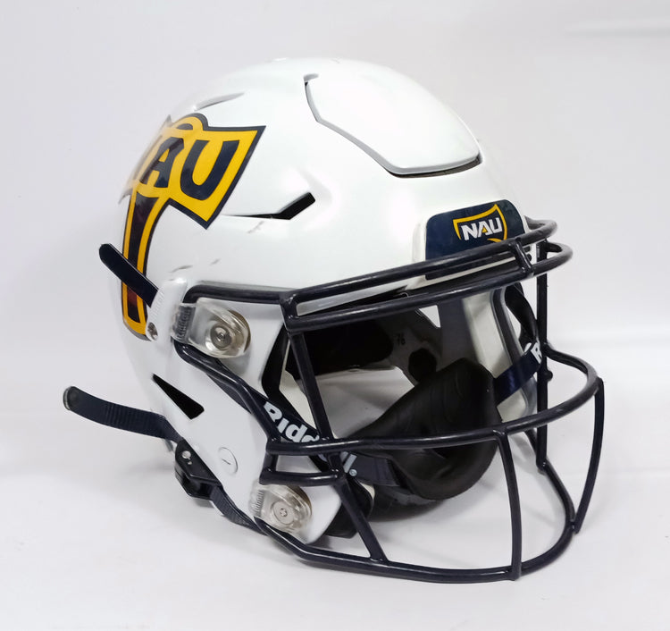 Game Used 2023 Northern Arizona Lumberjacks Riddell SpeedFlex Football Helmet