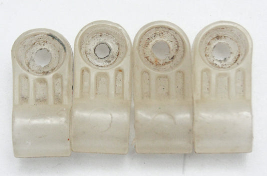 Vintage Game Used 1980s Riddell Kra Lite Football Helmet Facemask Clips 031026B