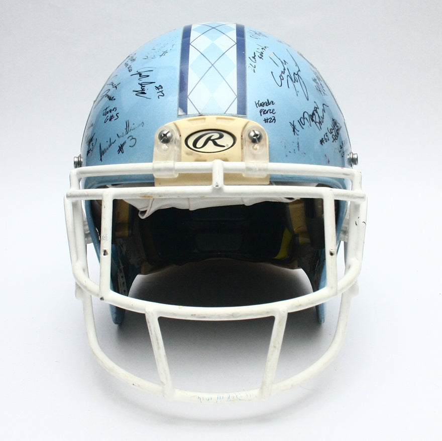 Vintage Game Used Mona Shores Sailors Rawlings Football Helmet