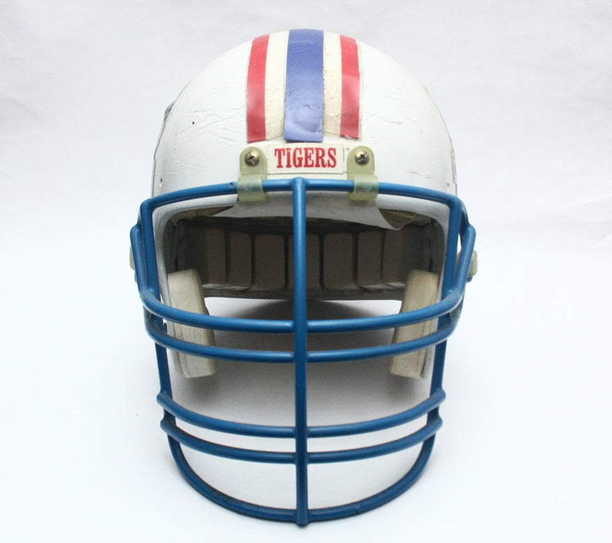 Vintage Game Used 1990s Tennessee State Tigers Riddell WD1 Football Helmet Sz XL