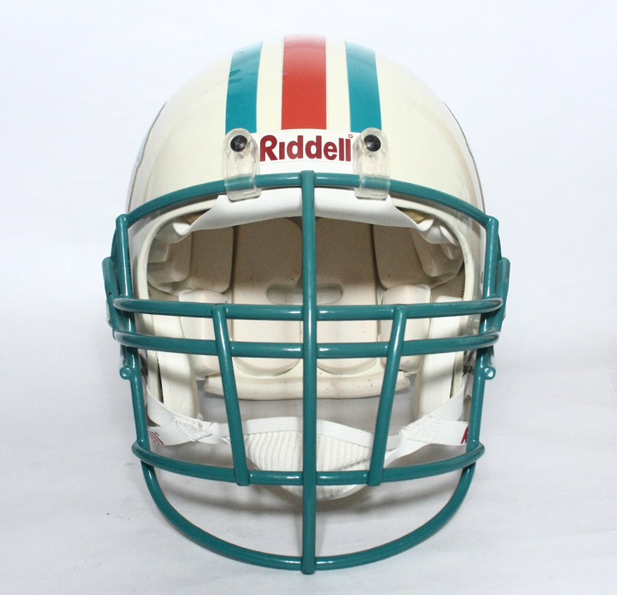 Vintage NOS 1992 Miami Dolphins Riddell VSR2 Pro Line Large Football Helmet