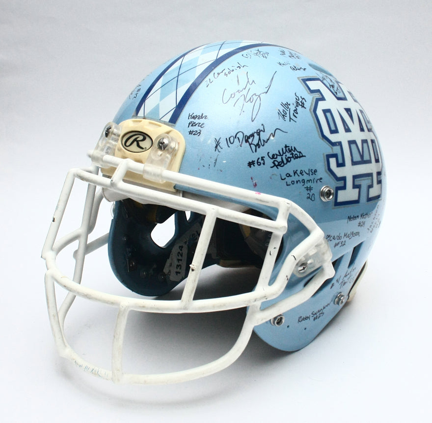 Vintage Game Used Mona Shores Sailors Rawlings Football Helmet