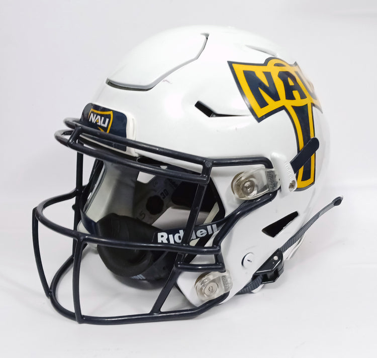 Game Used 2023 Northern Arizona Lumberjacks Riddell SpeedFlex Football Helmet