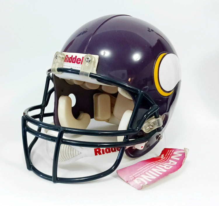 Vintage Minnesota Vikings Riddell VSR4 Pro Line Large Football Helmet