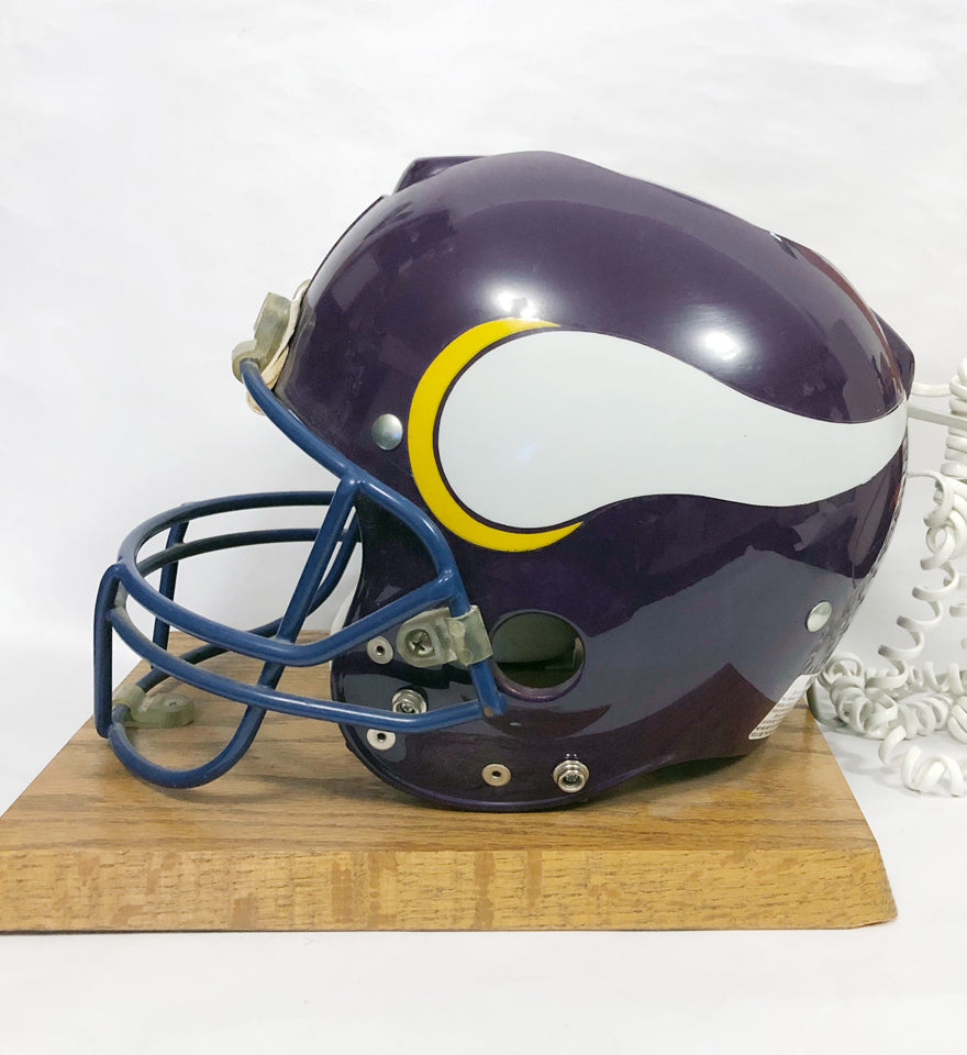 Rare Vintage 1980s Minnesota Vikings Nardi Draft Day Football Helmet Phone
