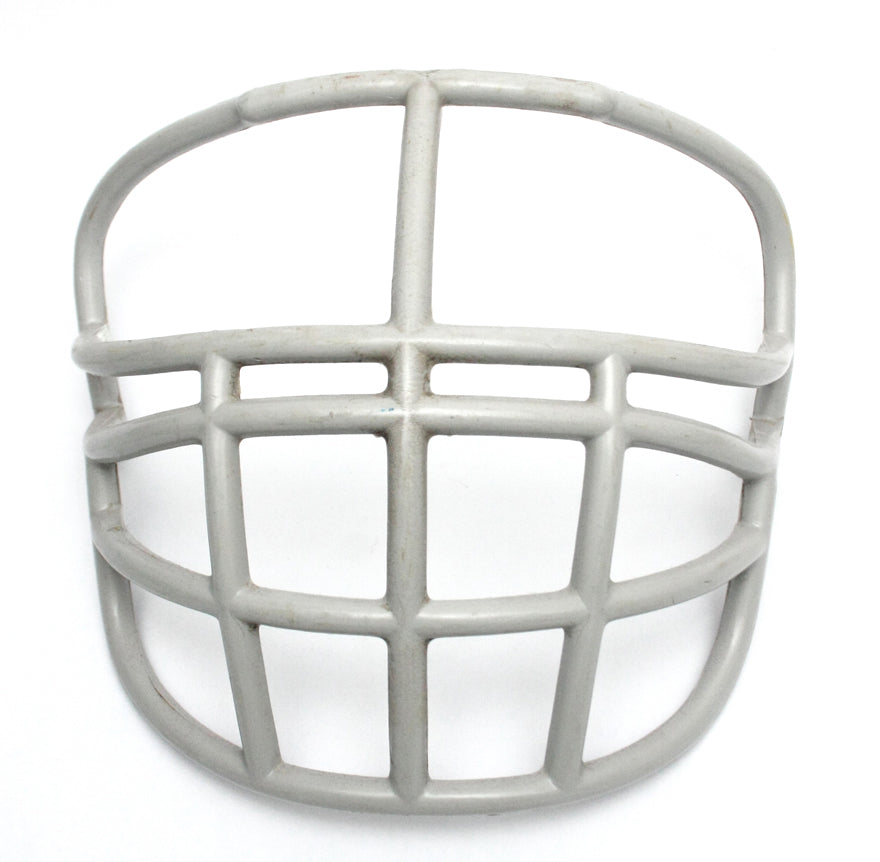 RARE Vintage Game Used 1986 BIKE PCA NJOP Football Helmet Facemask - Light Grey