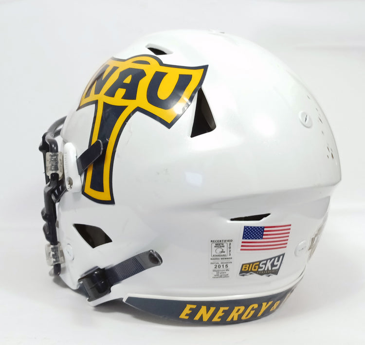 Game Used 2023 Northern Arizona Lumberjacks Riddell SpeedFlex Football Helmet