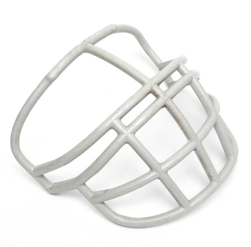 RARE Vintage Game Used 1986 BIKE PCA NJOP Football Helmet Facemask - Light Grey