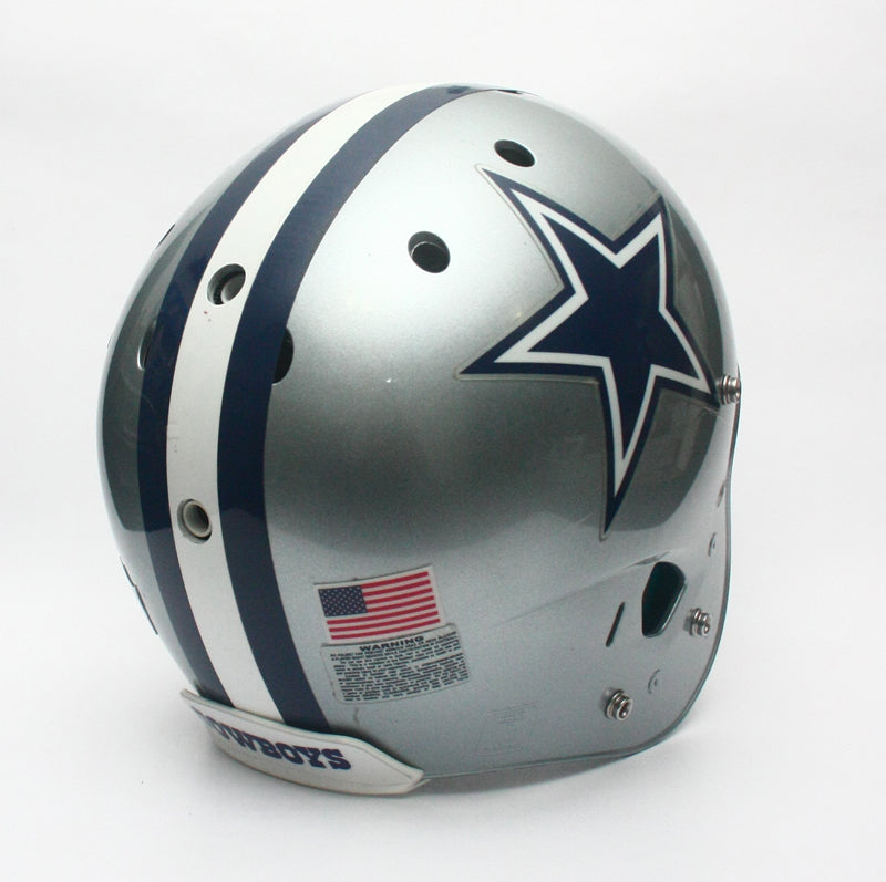 2011 Game Used Team Issued Dallas Cowboys Schutt Air XP VTD XL Football Helmet