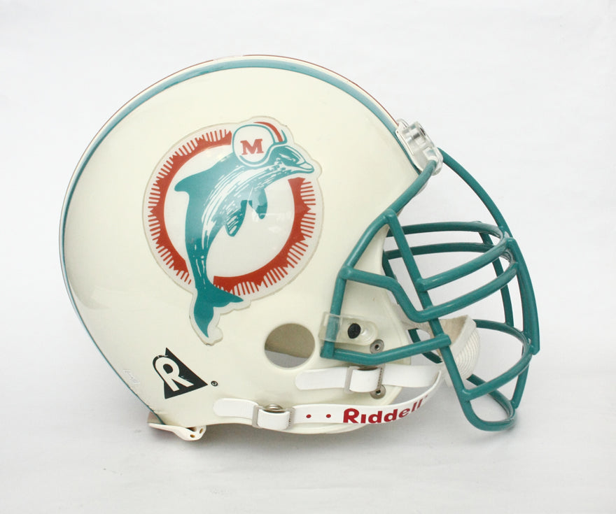 Vintage NOS 1992 Miami Dolphins Riddell VSR2 Pro Line Large Football Helmet