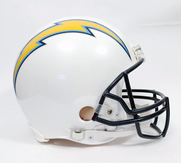 NOS Los Angeles Chargers Riddell VSR4 Pro Line Football Helmet with Melvin Ingram Signature