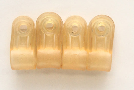 Vintage Game Used 1980s Schutt Football Helmet Facemask Clips 021925E