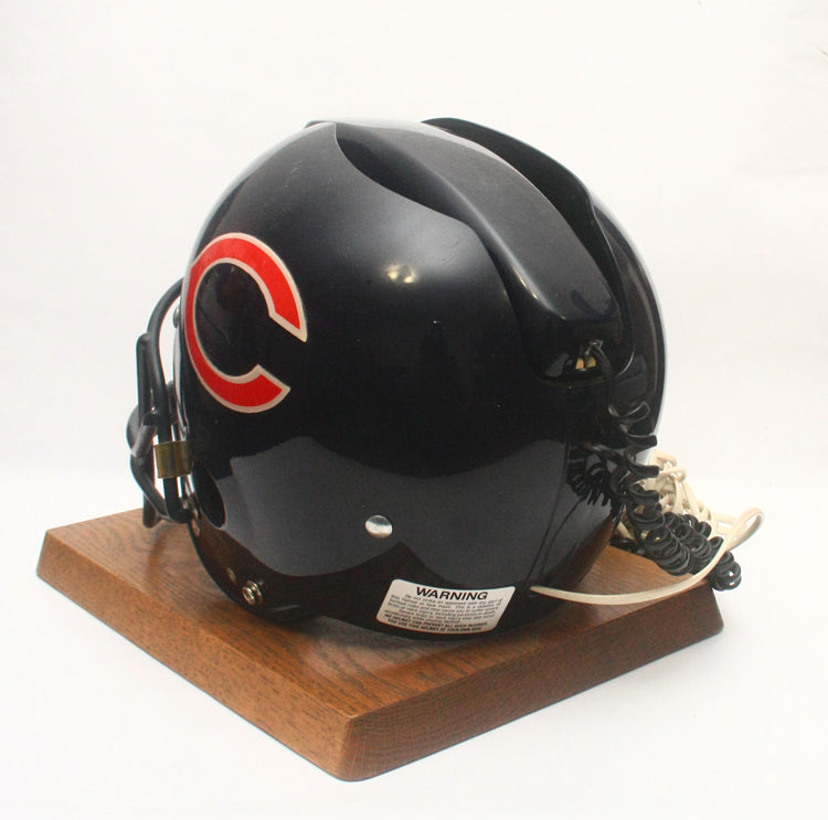 Rare 1980s Chicago Bears Draft Day Riddell Helmet Phone