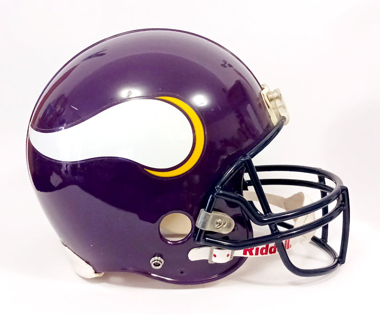 Vintage Minnesota Vikings Riddell VSR4 Pro Line Large Football Helmet