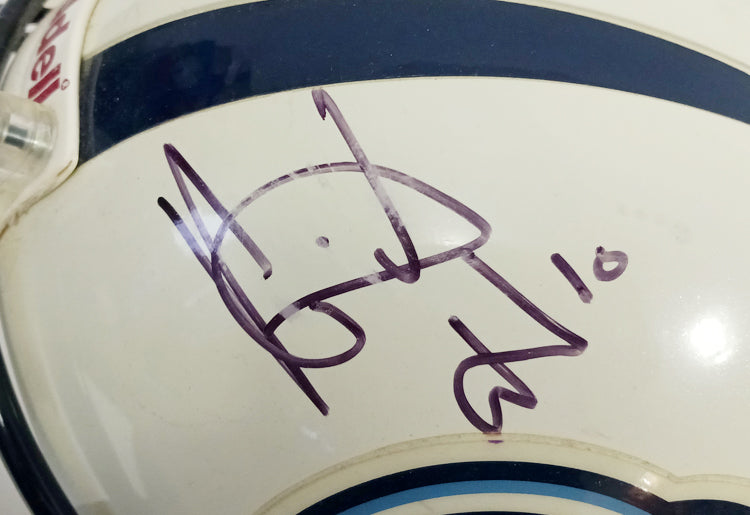 Vintage Vince Young Auto Tennessee Titans Riddell VSR4 Pro Line Football Helmet