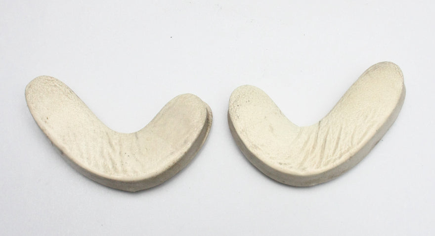 RARE Vintage Game Used 1970s Vinyl Football Helmet Jawpads