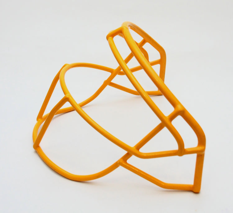 Rare NOS Schutt TROPO-SW Football Helmet Facemask - Yellow Gold