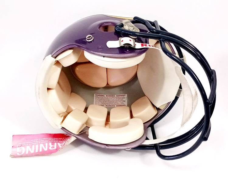 Vintage Minnesota Vikings Riddell VSR4 Pro Line Large Football Helmet