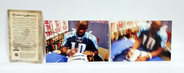 Vintage Vince Young Auto Tennessee Titans Riddell VSR4 Pro Line Football Helmet