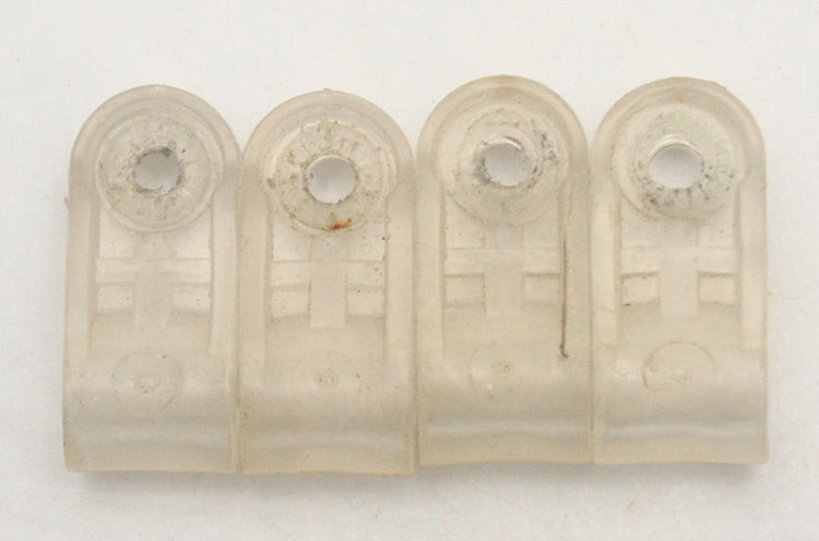 Vintage Game Used Schutt Football Helmet Facemask Clips 021925G