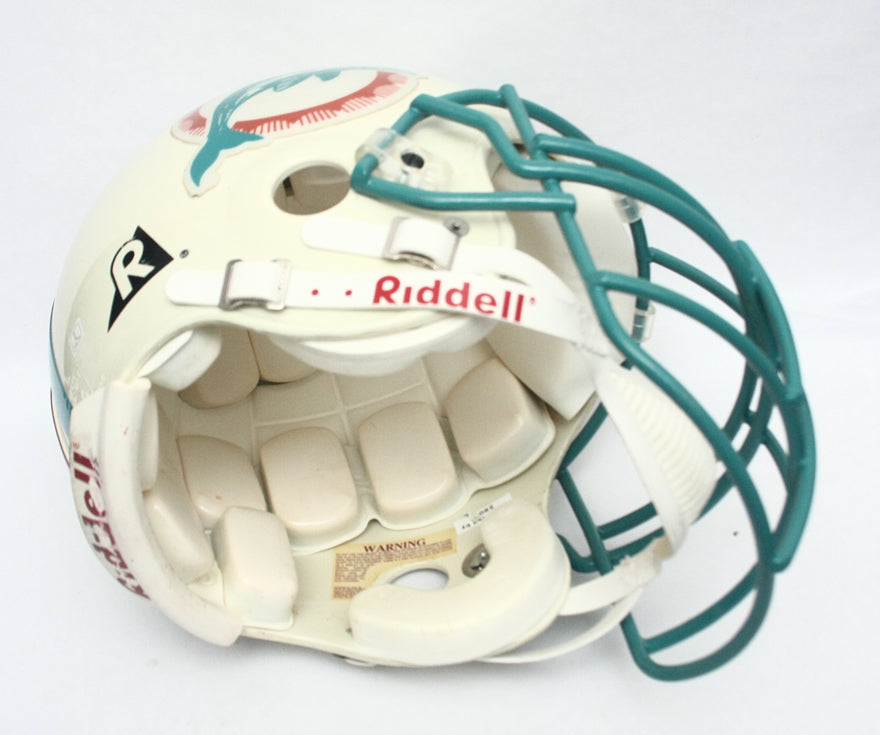 Vintage NOS 1992 Miami Dolphins Riddell VSR2 Pro Line Large Football Helmet