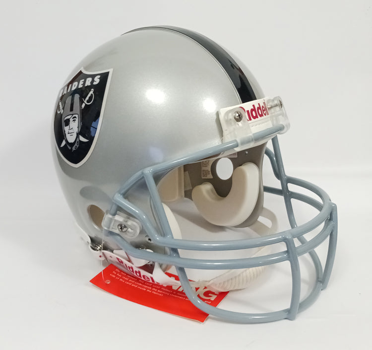 Vintage NOS Oakland Los Angeles Raiders Riddell VSR4 Pro Line Football Helmet a