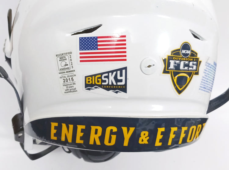 Game Used 2023 Northern Arizona Lumberjacks Riddell SpeedFlex Football Helmet