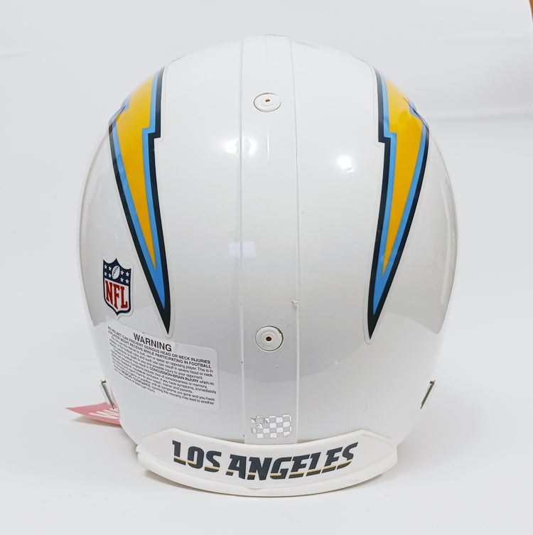 NOS Los Angeles Chargers Riddell VSR4 Pro Line Football Helmet with Melvin Ingram Signature