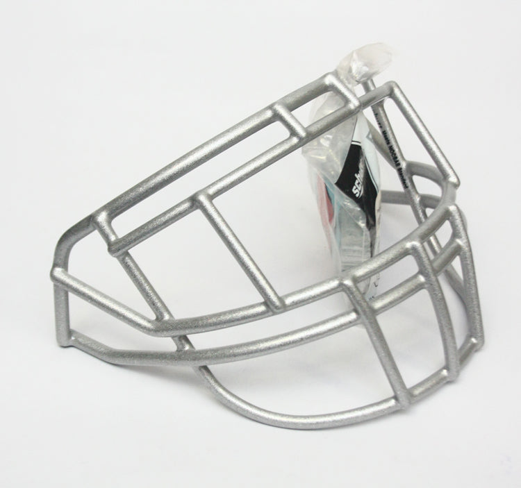 Rare Vintage NOS Schutt SEGOP-II Football Helmet Facemask - Silver Glitter