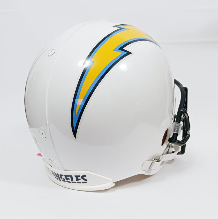 NOS Los Angeles Chargers Riddell VSR4 Pro Line Football Helmet with Melvin Ingram Signature