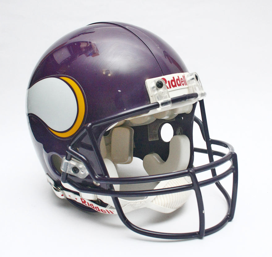 Vintage NOS Minnesota Vikings Riddell VSR4 Pro Line Large Football Helmet