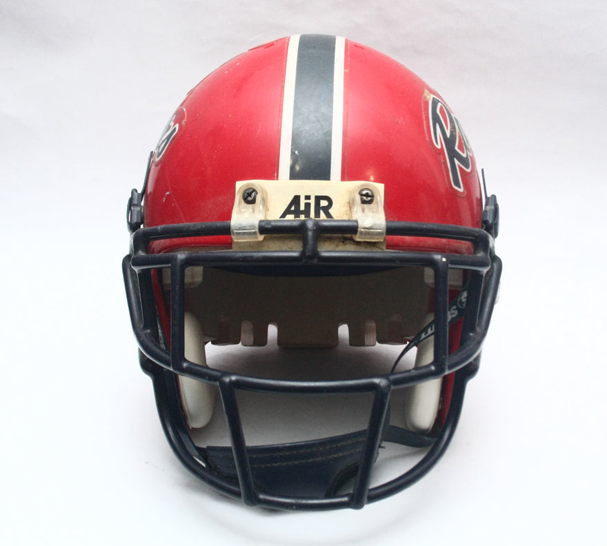 Vintage Game Used 1990s Raiders Schutt Pro Air II Football Helmet - Size Large