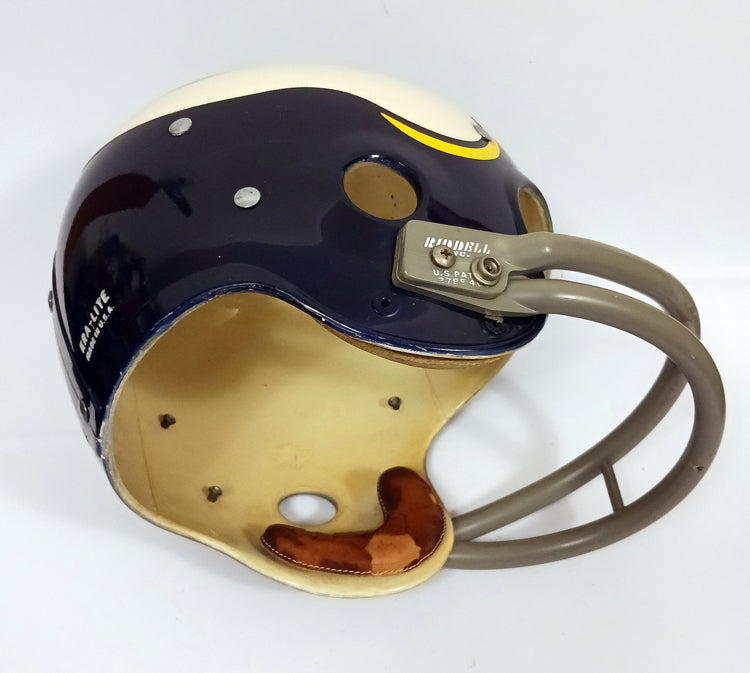 Vintage 1972 Minnesota Vikings Riddell Kra Lite Football Lamp Helmet