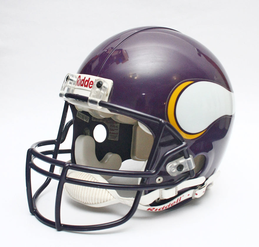 Vintage NOS Minnesota Vikings Riddell VSR4 Pro Line Large Football Helmet