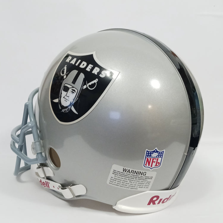 Vintage NOS Oakland Los Angeles Raiders Riddell VSR4 Pro Line Football Helmet a