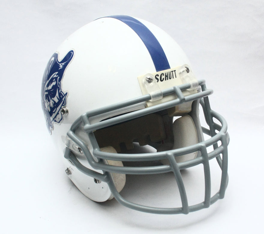 Vintage Game Used 2011 Seton Hall Prep Pirates Schutt Pro Air II Football Helmet