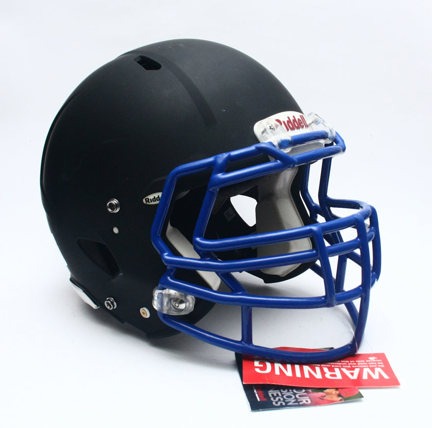 NOS 2013 Riddell Speed Classic Football Helmet - Adult Extra Large - Matte Black