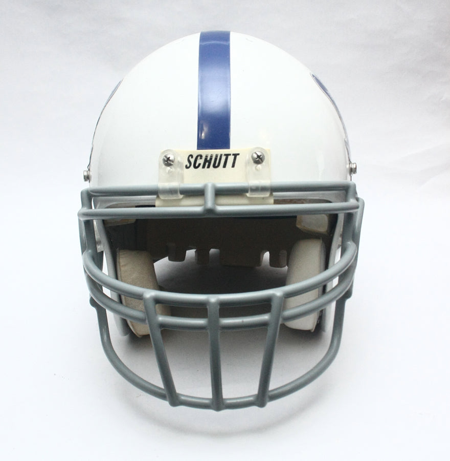 Vintage Game Used 2011 Seton Hall Prep Pirates Schutt Pro Air II Football Helmet