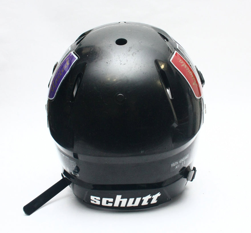 Vintage Game Used Augusta United Dawgs Schutt Vengeance Football Helmet X Large