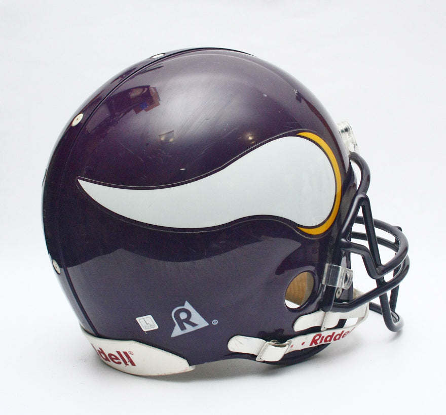 Vintage NOS Minnesota Vikings Riddell VSR4 Pro Line Large Football Helmet