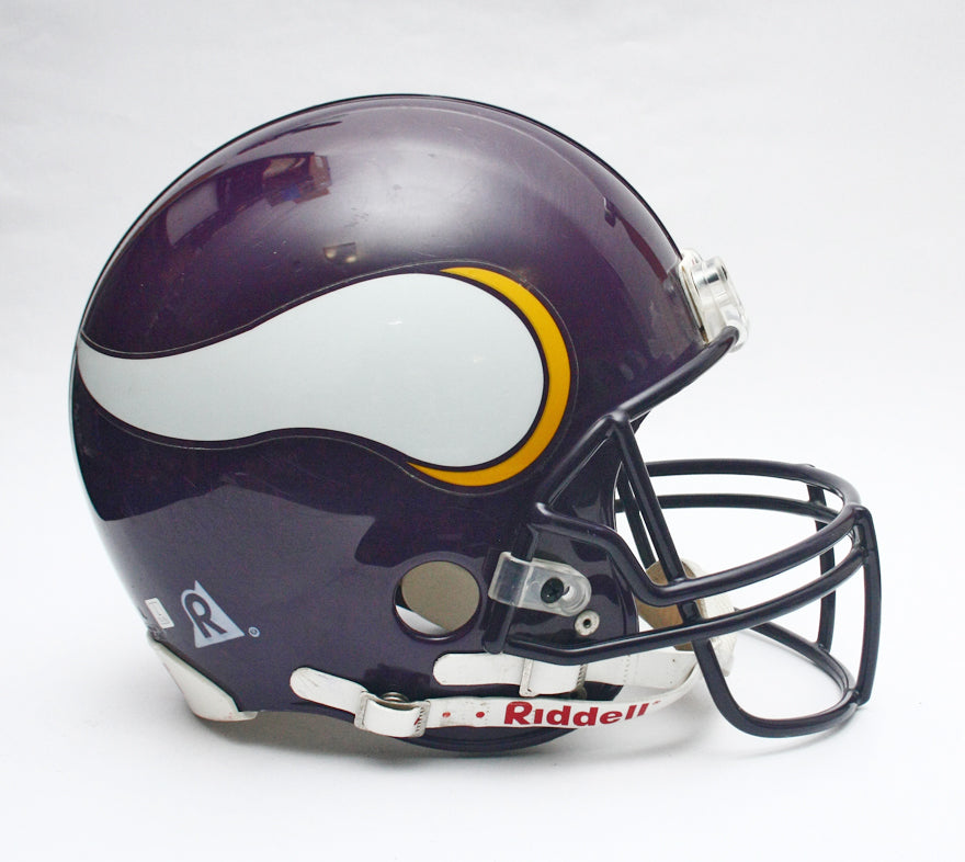 Vintage NOS Minnesota Vikings Riddell VSR4 Pro Line Large Football Helmet